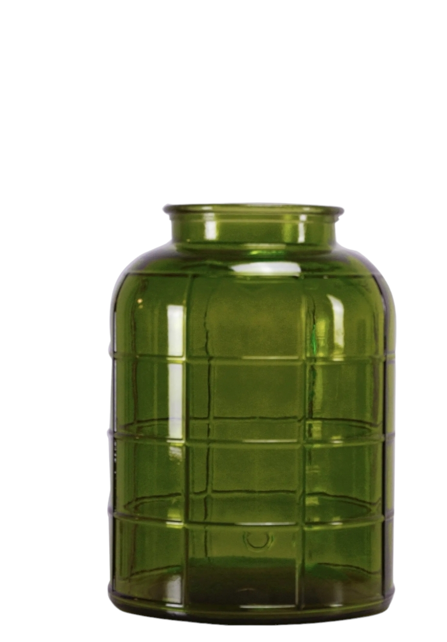 Glass Vase Green